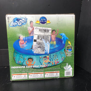 Underwater Oasis Spray Pool [NEW] (H20 Go)