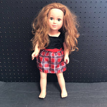 Load image into Gallery viewer, Doll in Plaid Dress
