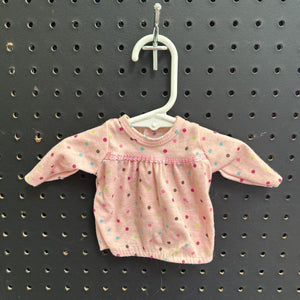 Polka Dot Top for 18" Doll