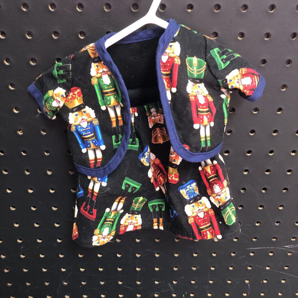 2pc Nutcracker Christmas Outfit for 18