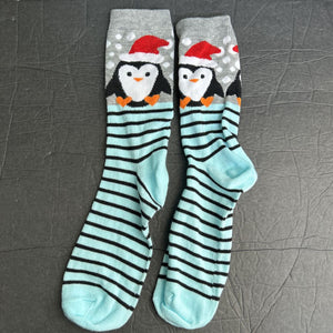 Girls Snowman Christmas Socks