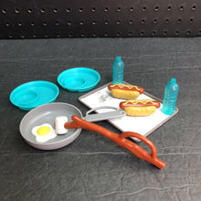 Load image into Gallery viewer, Food &amp; Cooking Set for 18&quot; Doll
