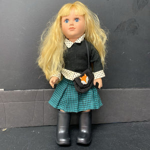 Doll in Polka Dot Outfit
