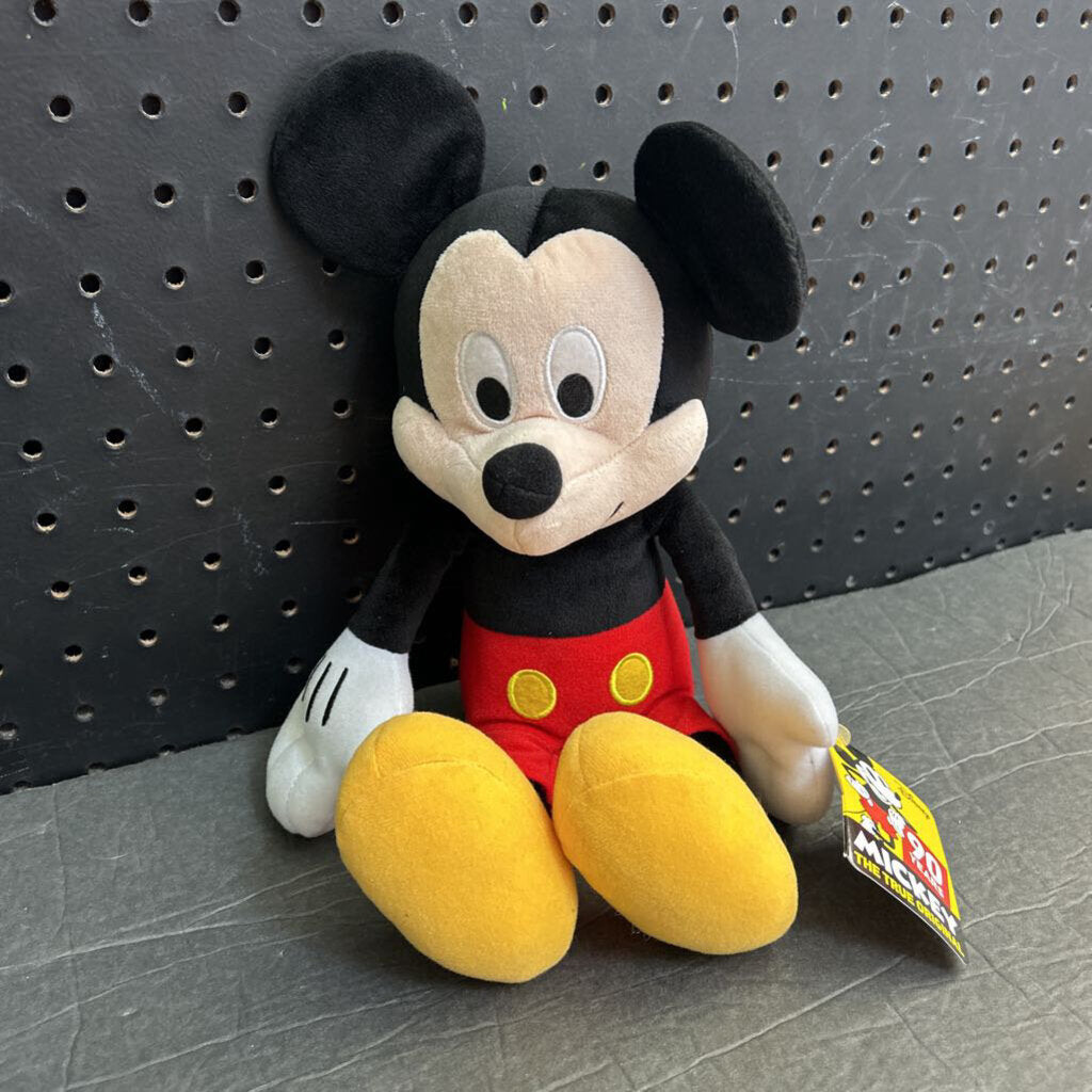 90 Year Anniversary Mickey Mouse Plush Walt Disney NEW