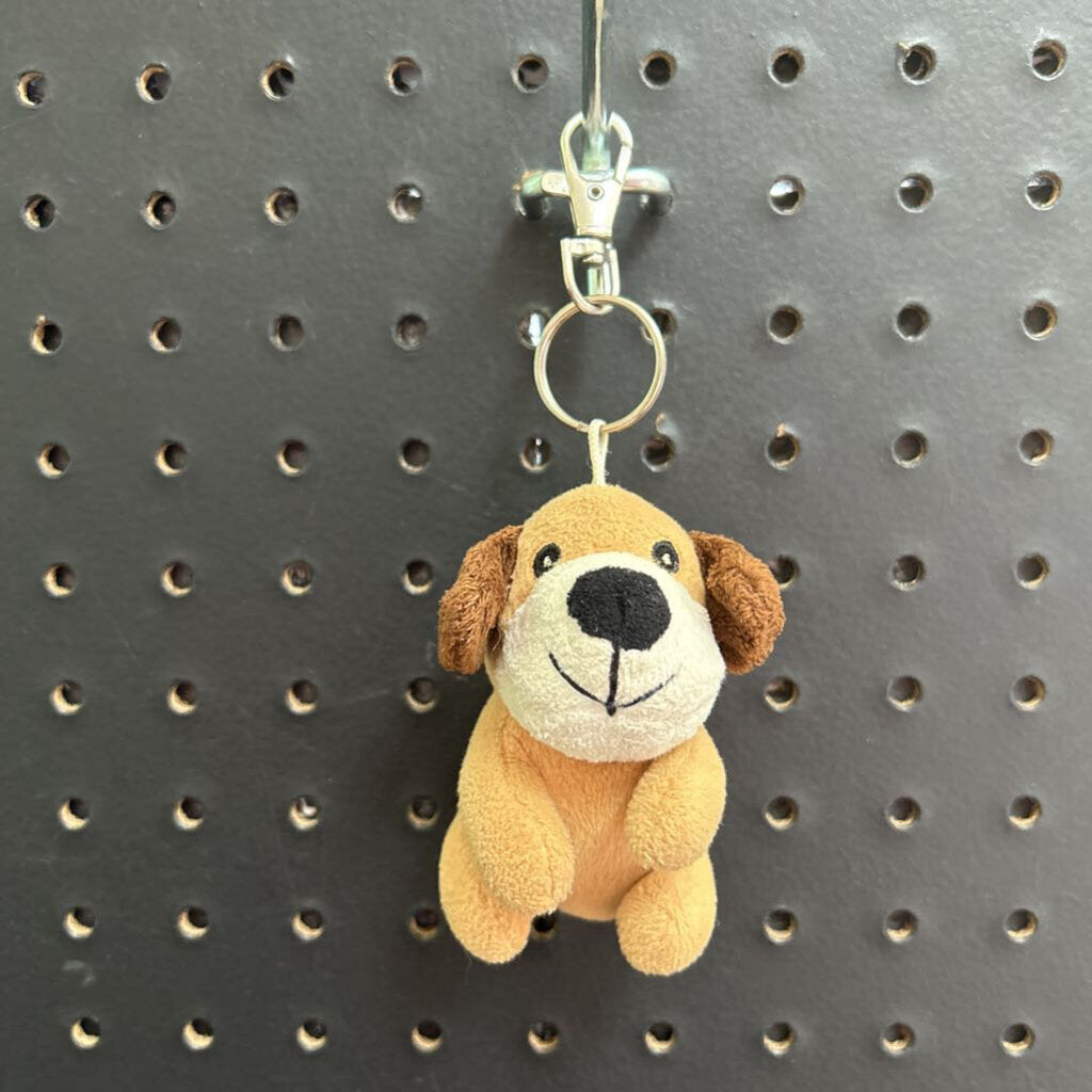 Dog Keychain Plush