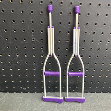 Load image into Gallery viewer, Crutches for 18" Doll
