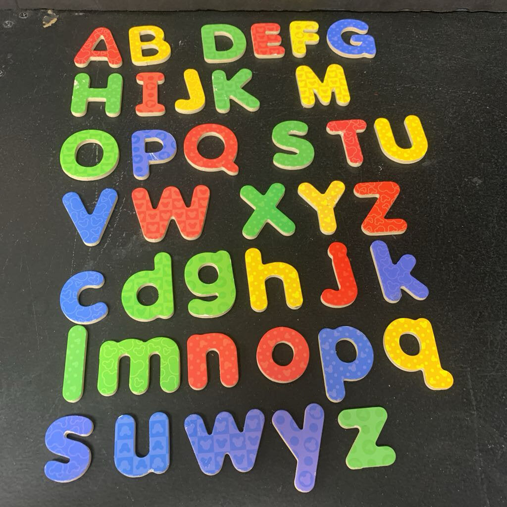 Mickey Mouse Wooden Alphabet Magnets