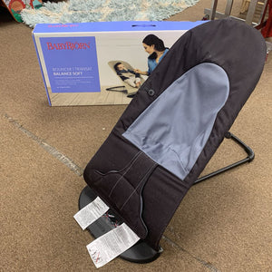 Balance Soft Cotton Travel Bouncer Seat
