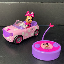 Load image into Gallery viewer, Minnie Mouse Remote Control Roadster Car Battery Operated
