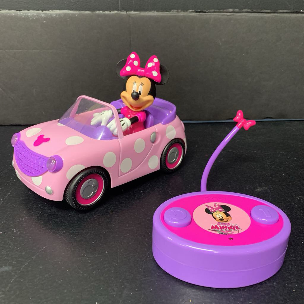Minnie Mouse Remote Control Roadster Car Battery Operated