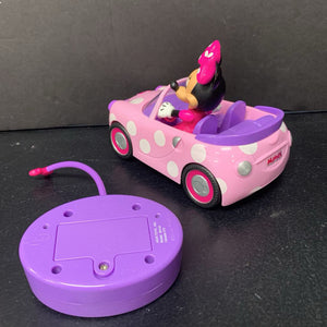 Minnie Mouse Remote Control Roadster Car Battery Operated