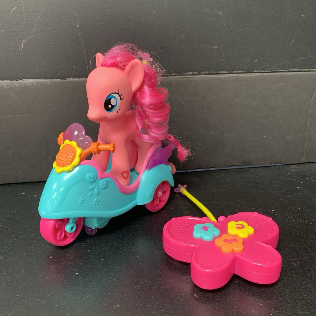 Pinkie Pie Remote Control Scooter Car w/Figure Battery Operated