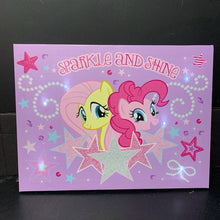 Load image into Gallery viewer, &quot;Sparkle and Shine&quot; Fluttershy and Pinkie Pie Light Up Wall Canvas
