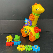 Load image into Gallery viewer, GearZooz Spin &amp; Laugh Gearaffe Battery Operated
