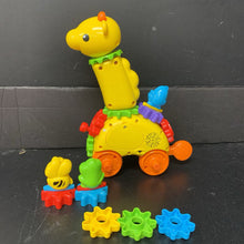 Load image into Gallery viewer, GearZooz Spin &amp; Laugh Gearaffe Battery Operated
