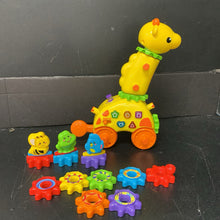 Load image into Gallery viewer, GearZooz Spin &amp; Laugh Gearaffe Battery Operated
