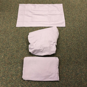 Fitted Sheet, Flat Sheet, & Pillowcase Set