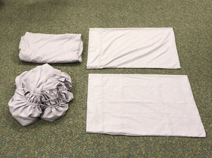 Fitted Sheet, Flat Sheet, & 2 Pillowcase Set