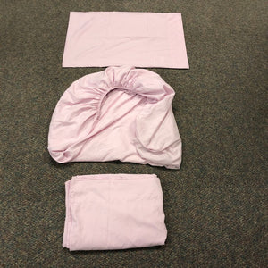 Fitted Sheet, Flat Sheet, & Pillowcase Set