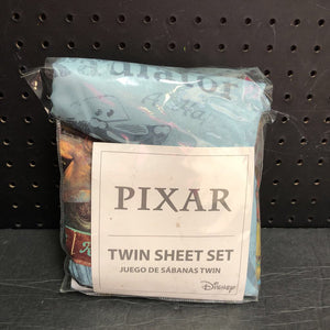 Flat Sheet, Fitted Sheet, & Pillowcase Set