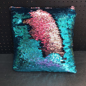 Reverse Sequin Pillow