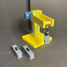 Load image into Gallery viewer, Wooden Train Set Crane
