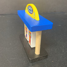 Load image into Gallery viewer, Wooden Train Gas Station
