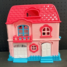Load image into Gallery viewer, Doll House w/Figures &amp; Accessories Battery Operated
