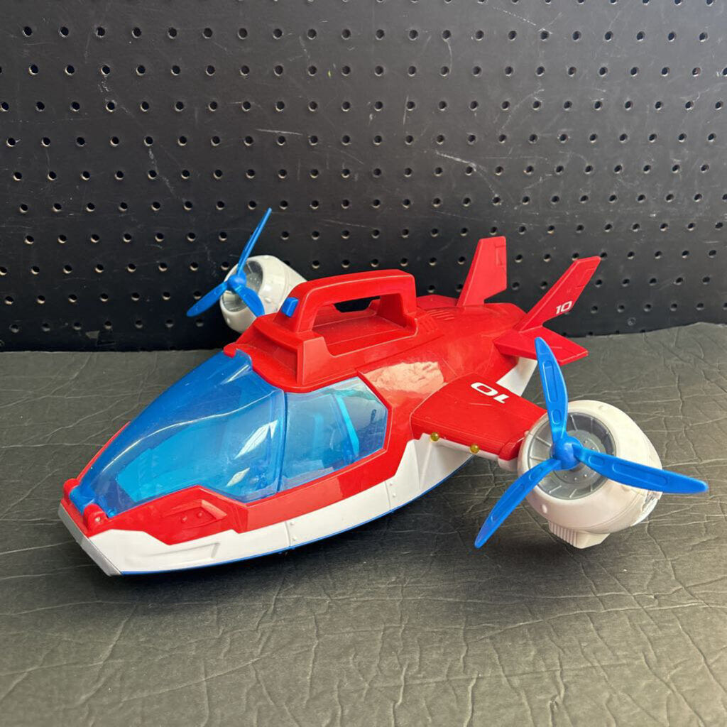 Lights & Sounds Air Patroller Plane Battery Operated