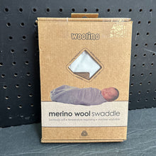 Load image into Gallery viewer, Merino Wool Swaddle Blanket (NEW) (Woolino)
