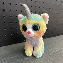 Load image into Gallery viewer, Heather the Unicorn Cat Beanie Boo
