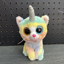 Load image into Gallery viewer, Heather the Unicorn Cat Beanie Boo
