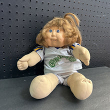 Load image into Gallery viewer, Baby Doll in Athletic Outfit 1983 Vintage Collectible
