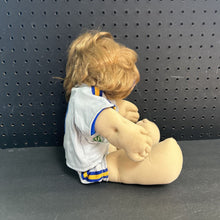 Load image into Gallery viewer, Baby Doll in Athletic Outfit 1983 Vintage Collectible
