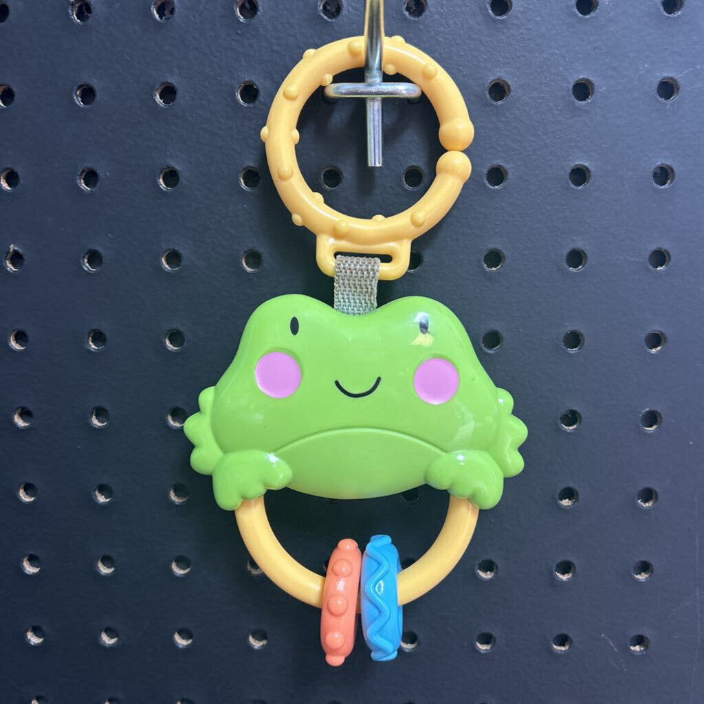 Frog Attachment Rattle
