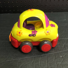 Load image into Gallery viewer, Flower Soft Pull Back Car
