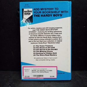 The Mystery of Cabin Island (The Hardy Boys) (Franklin W. Dixon) -series hardcover