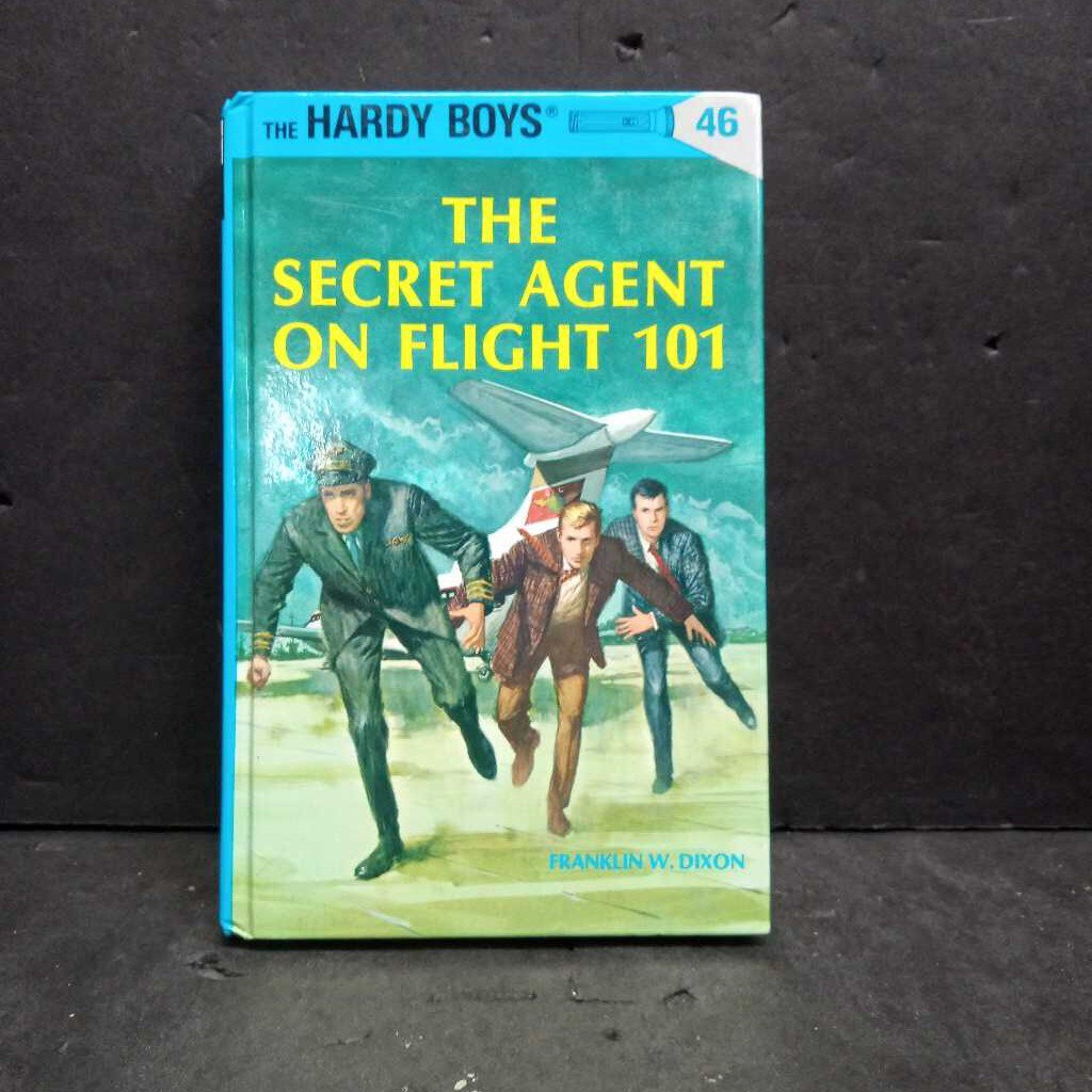 The Secret Agent of Flight 101 (The Hardy Boys) (Franklin W. Dixon) -series hardcover