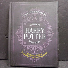 Load image into Gallery viewer, The Unofficial Ultimate Harry Potter Spellbook (Media Lab Books) -series hardcover
