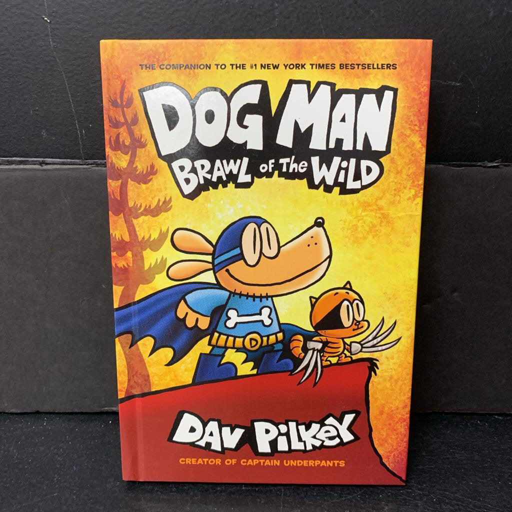 Brawl of the Wild (Graphic Novel) (Dog Man) (Dav Pilkey) -series hardcover