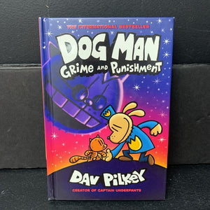 Grime and Punishment (Graphic Novel) (Dog Man) (Dav Pilkey) -series hardcover