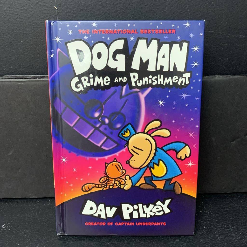 Grime and Punishment (Graphic Novel) (Dog Man) (Dav Pilkey) -series hardcover