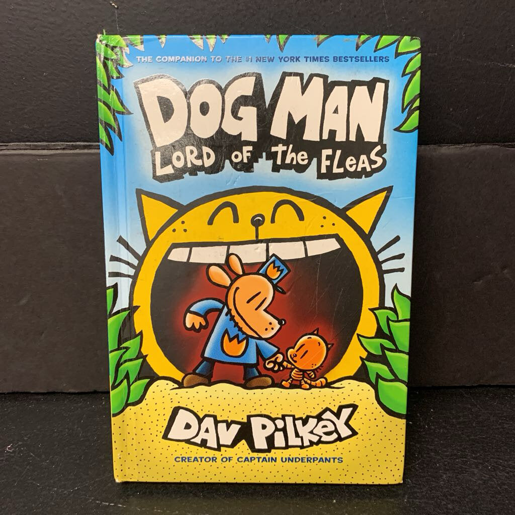 Lord of the Fleas (Graphic Novel) (Dog Man) (Dav Pilkey) -series hardcover