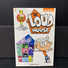 Load image into Gallery viewer, The Loud House 3-In-1 Vol. 1 (Graphic Novel) (Nickelodeon) -character series paperback
