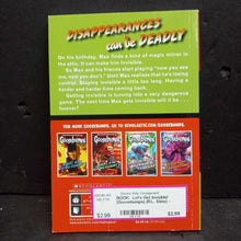 Load image into Gallery viewer, Let's Get Invisible! (Goosebumps) (R.L. Stine) -series paperback
