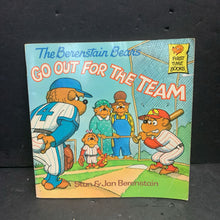 Load image into Gallery viewer, The Berenstain Bears Go Out for the Team (Stan &amp; Jan Berenstain) -character paperback
