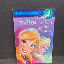 Load image into Gallery viewer, A Tale of Two Sisters (Step Into Reading Level 2) (Disney Frozen) (Melissa Lagonegro) -character reader paperback
