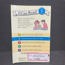 Load image into Gallery viewer, Fancy Nancy and the Boy from Paris (I Can Read Level 1) (Jane O&#39;Connor) -character reader paperback
