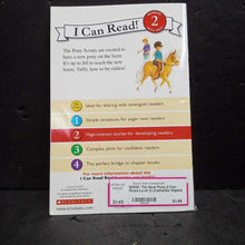 Load image into Gallery viewer, The New Pony (I Can Read Level 2) (Catherine Hapka) (Pony Scouts) -character reader paperback
