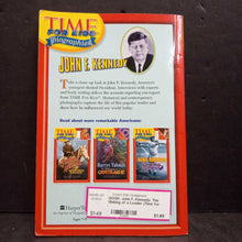 Load image into Gallery viewer, John F. Kennedy: The Making of a Leader (Time for Kids Biographies) (Notable Person) (Ritu Upadhyay) -education reader paperback
